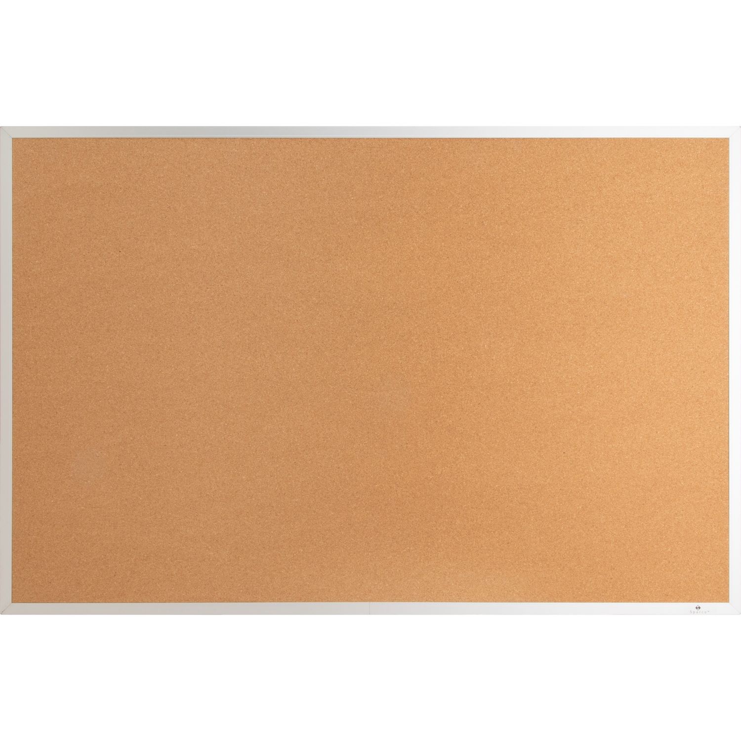 Aluminum Frame Cork Board by Lorell LLR19764