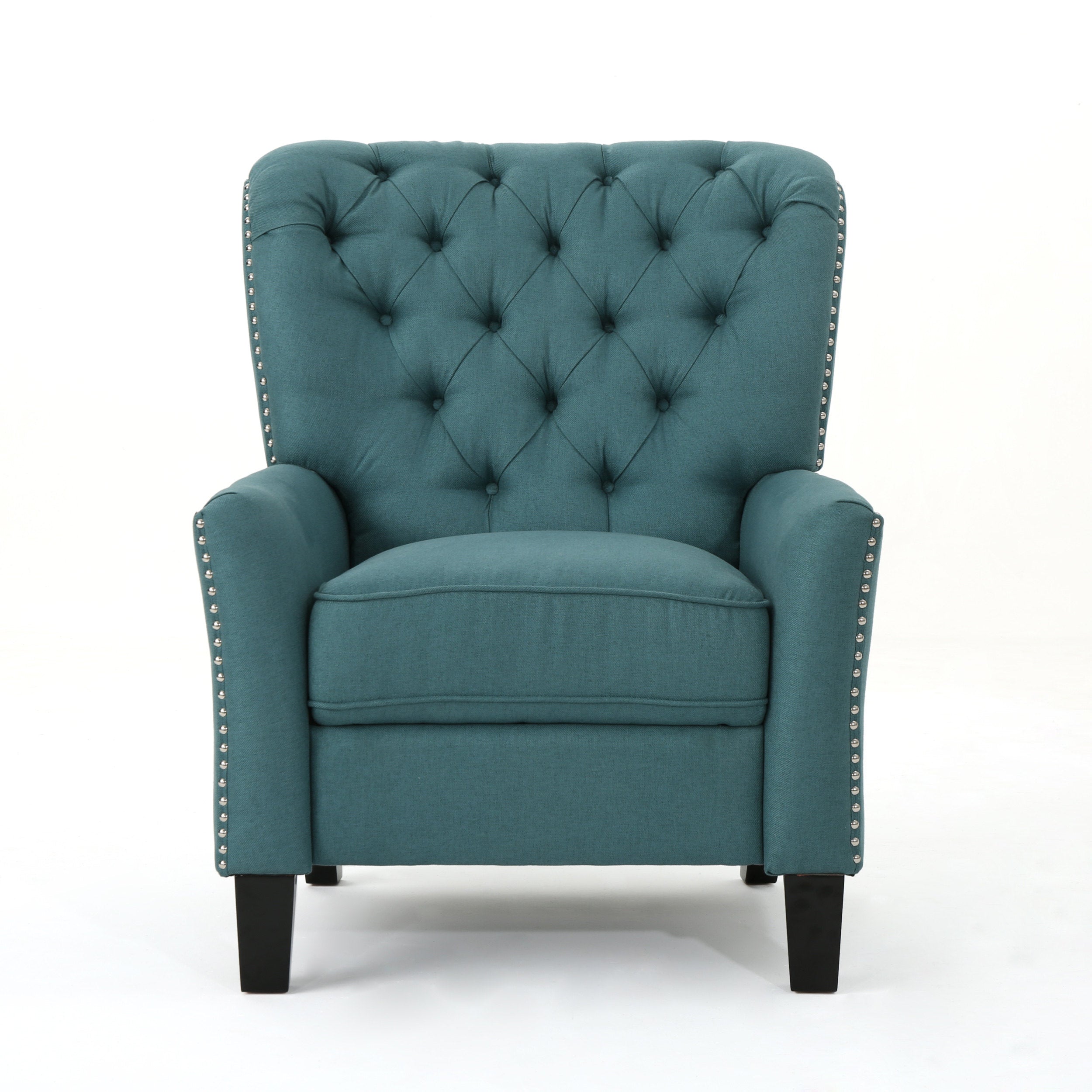 Carlyle Tufted Back Fabric Recliner Armchair