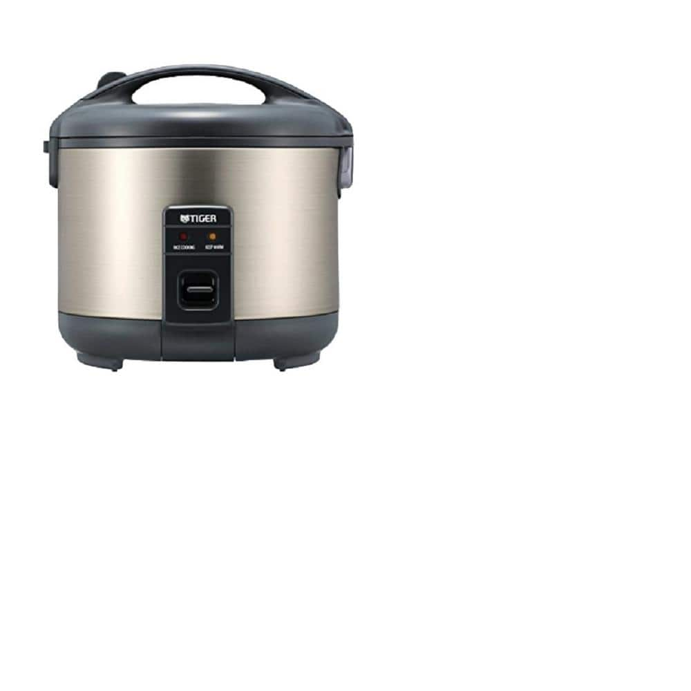 Tiger 8-Cup Black Rice Cooker and Warmer, Urban Satin JNP-S15U