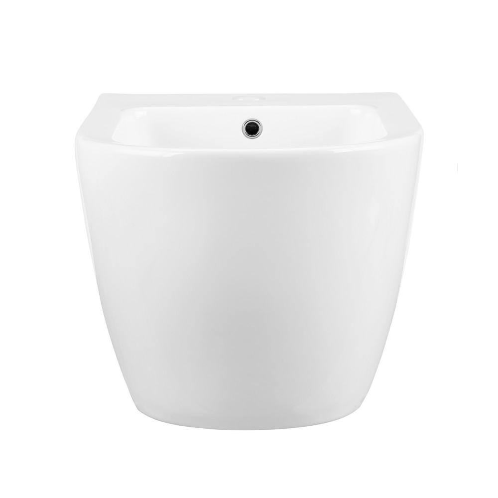 Swiss Madison St. Tropez Wall Hung Elongated Bidet in Glossy White SM-BD226