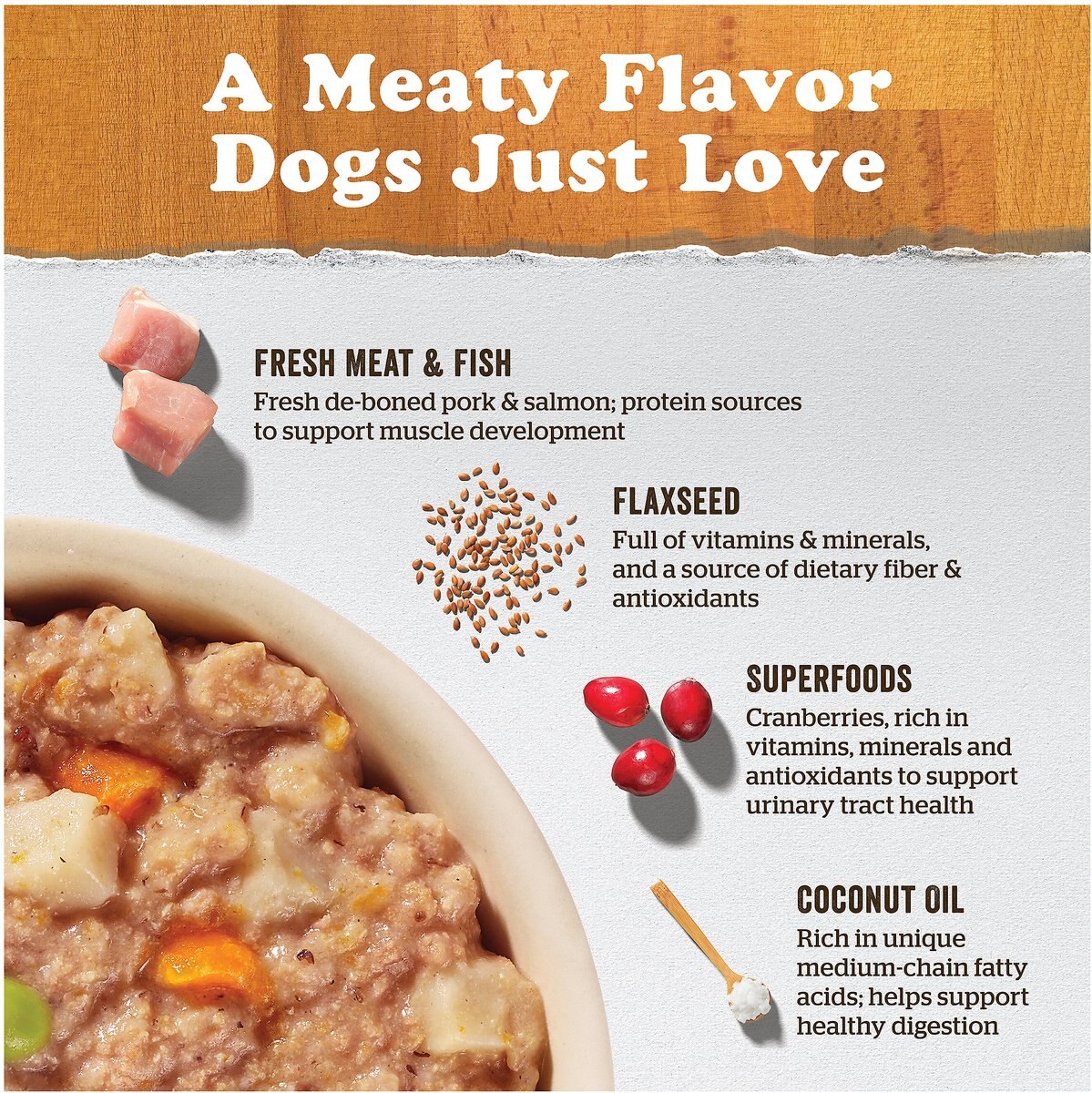 Now Fresh Grain-Free Pork Stew Wet Dog Food