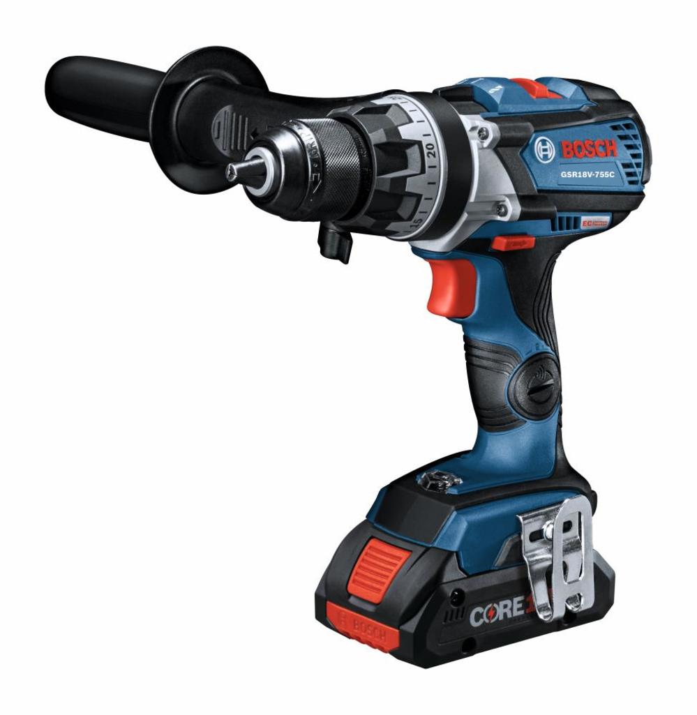 18V EC Brushless Connected-Ready Brute Tough 1/2 In. Drill/Driver Kit with (2) CORE18V 4.0 Ah Compact Batteries ;