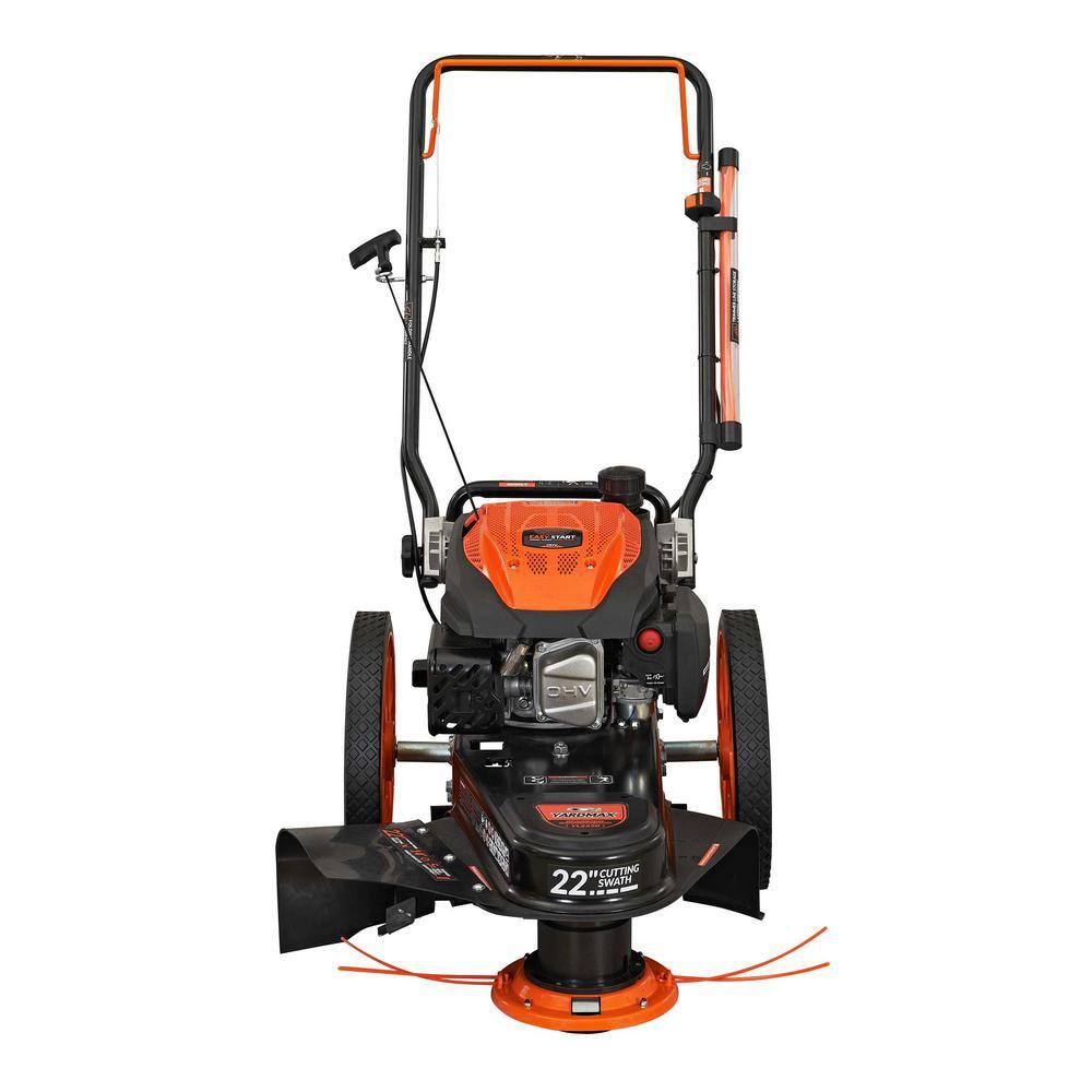 YARDMAX 22 in. 170cc Gas Walk Behind String Trimmer Mower YL2250