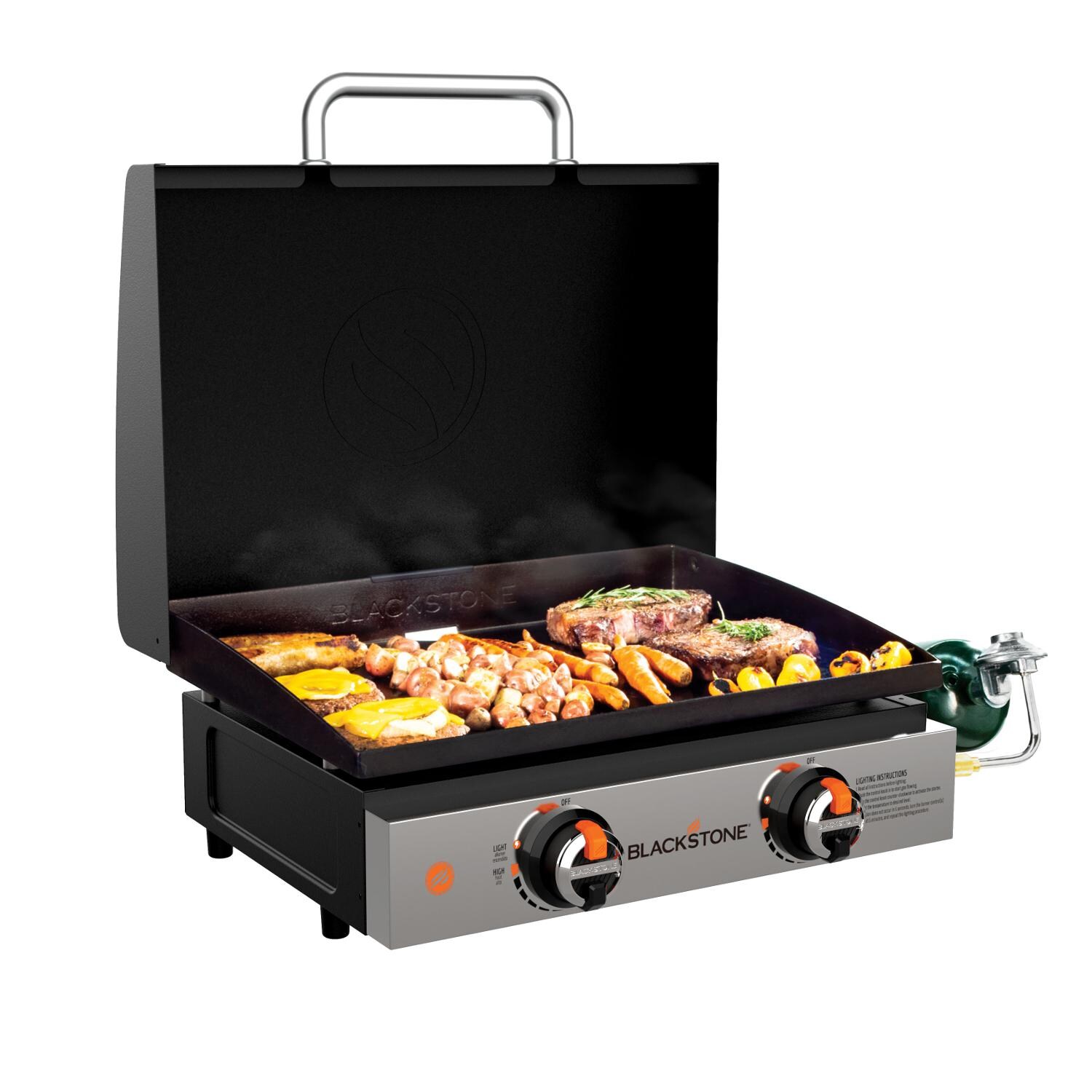 Blackstone 22-in Tabletop Griddle w/ Hood