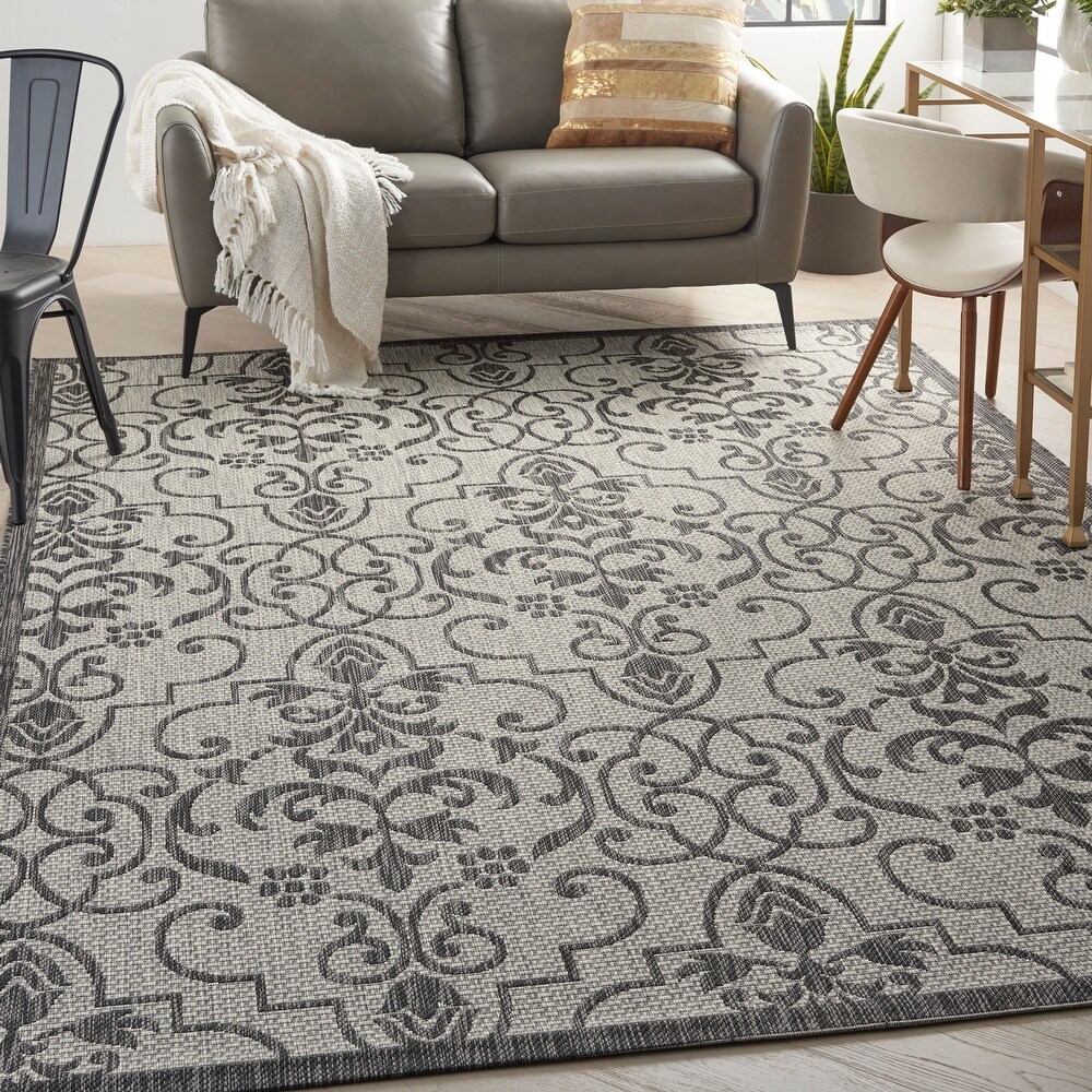 Nourison Garden Party Trellis Indoor/Outdoor Area Rug