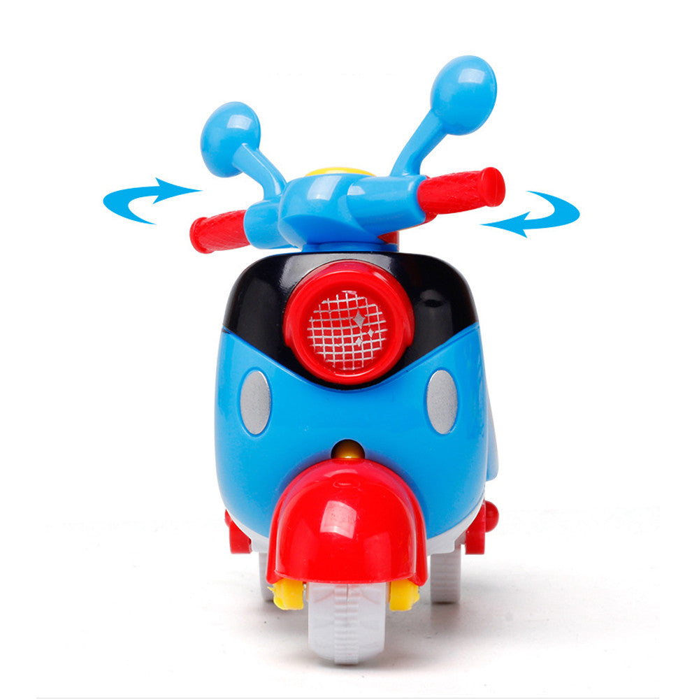 Fridja Mini Motorcycle Toy Pull Back Diecast Motorcycle Early Model Educational Toys