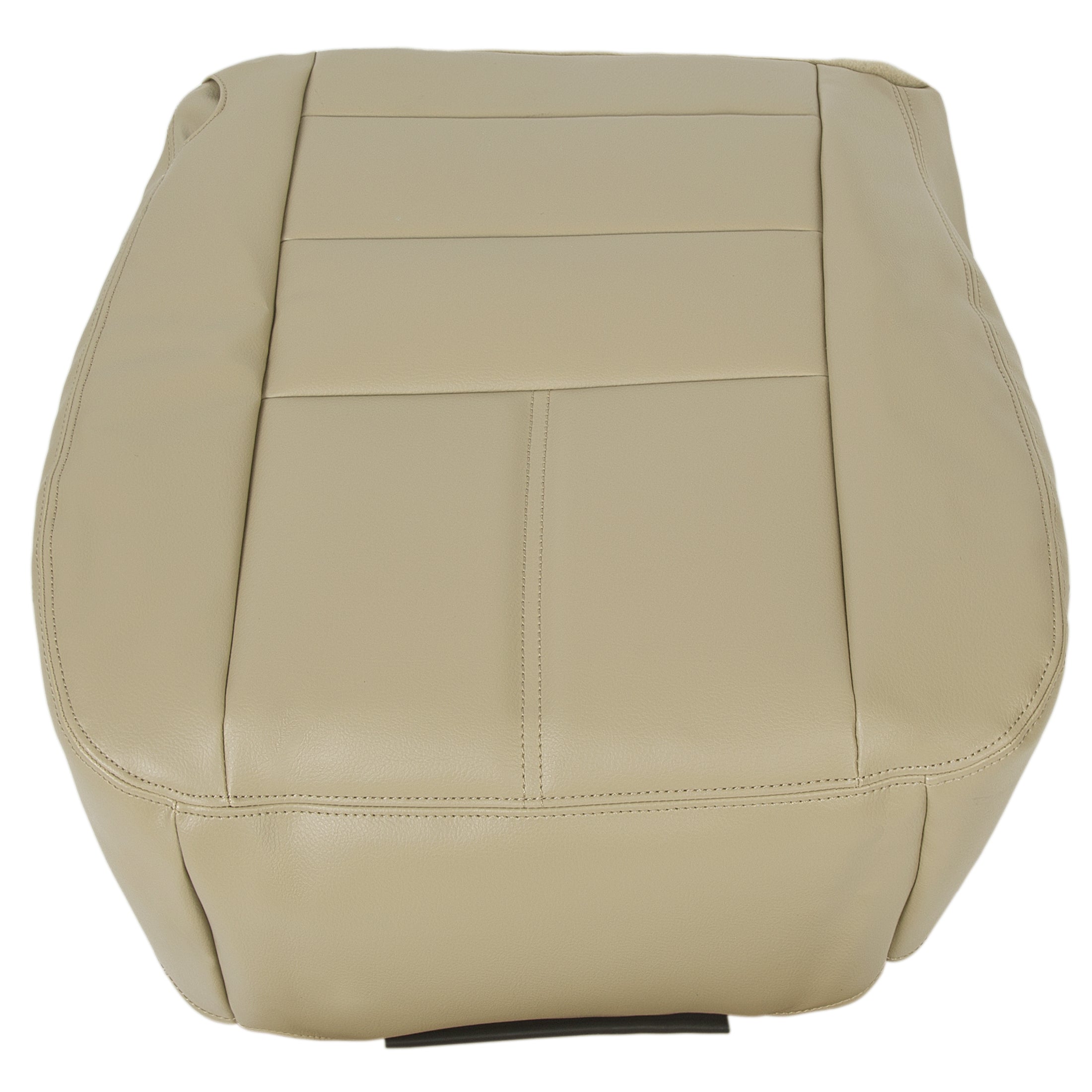 For 2008 2009 2010 Ford F250 Lariat Front Driver Bottom Seat Cover Camel Tan