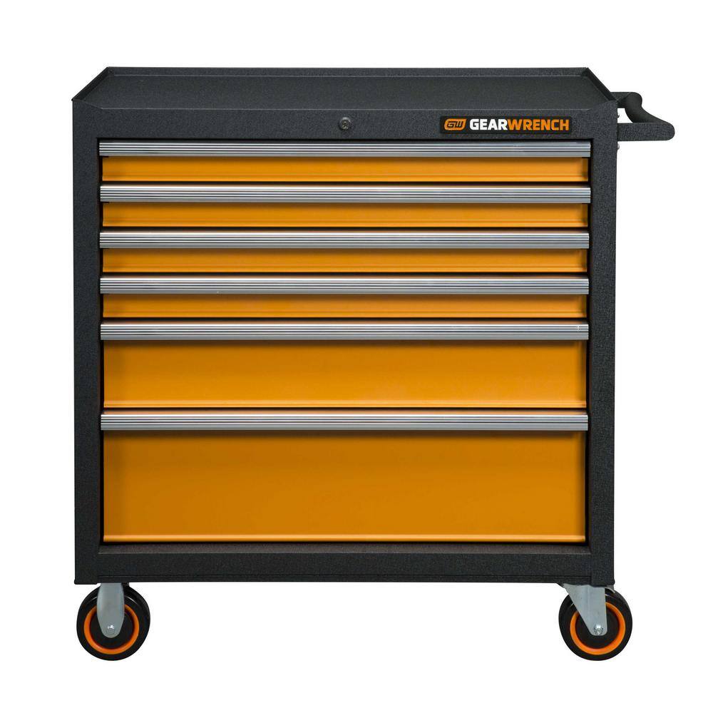 GEARWRENCH 36 in. 6-Drawer GSX Series Rolling Tool Cabinet 83243