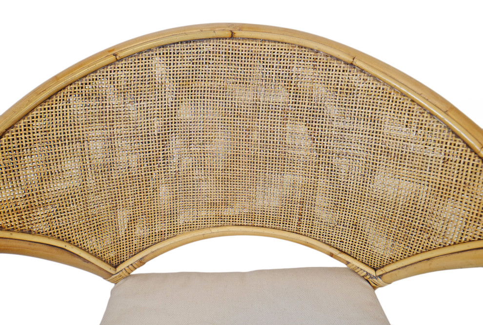 Bamboo and Rattan Ring Arm Chair   Tropical   Armchairs And Accent Chairs   by Design Mix Furniture  Houzz