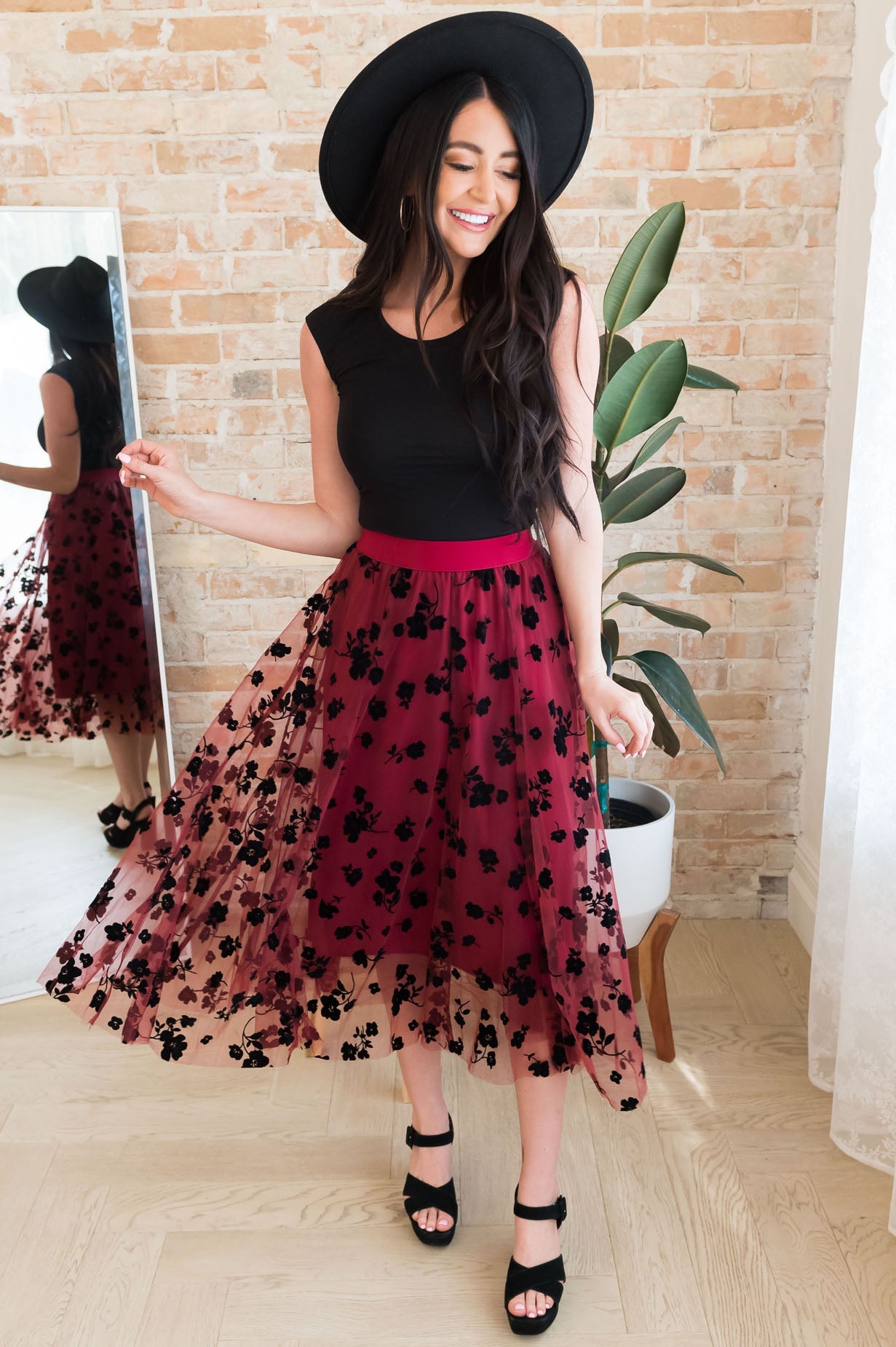 Forever Love Song Modest Tulle Skirt