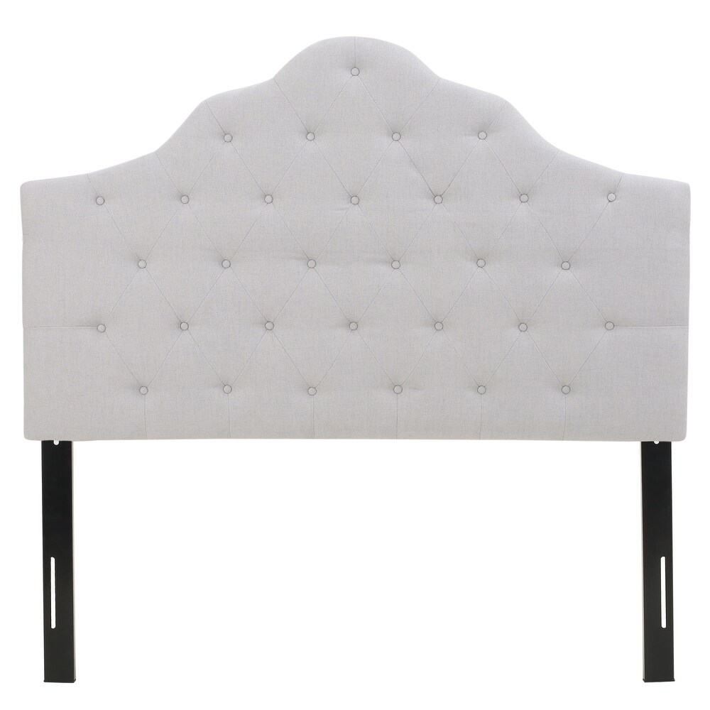 Marlen Adjustable Full/ Queen Tufted Fabric Headboard by Christopher Knight Home