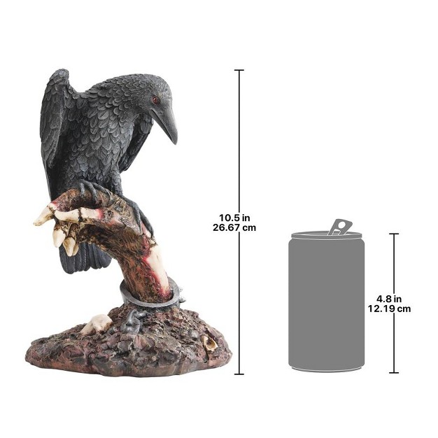 Design Toscano The Raven x27 s Perch Zombie Statue