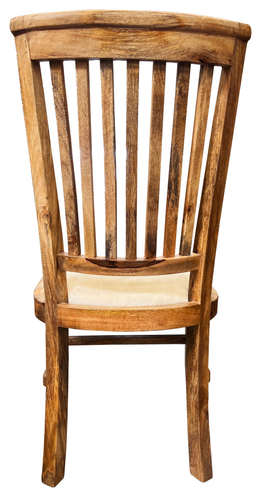 Slat Back Dining Chair   Rustic   Dining Chairs   by Rustic Home Interiors  Houzz