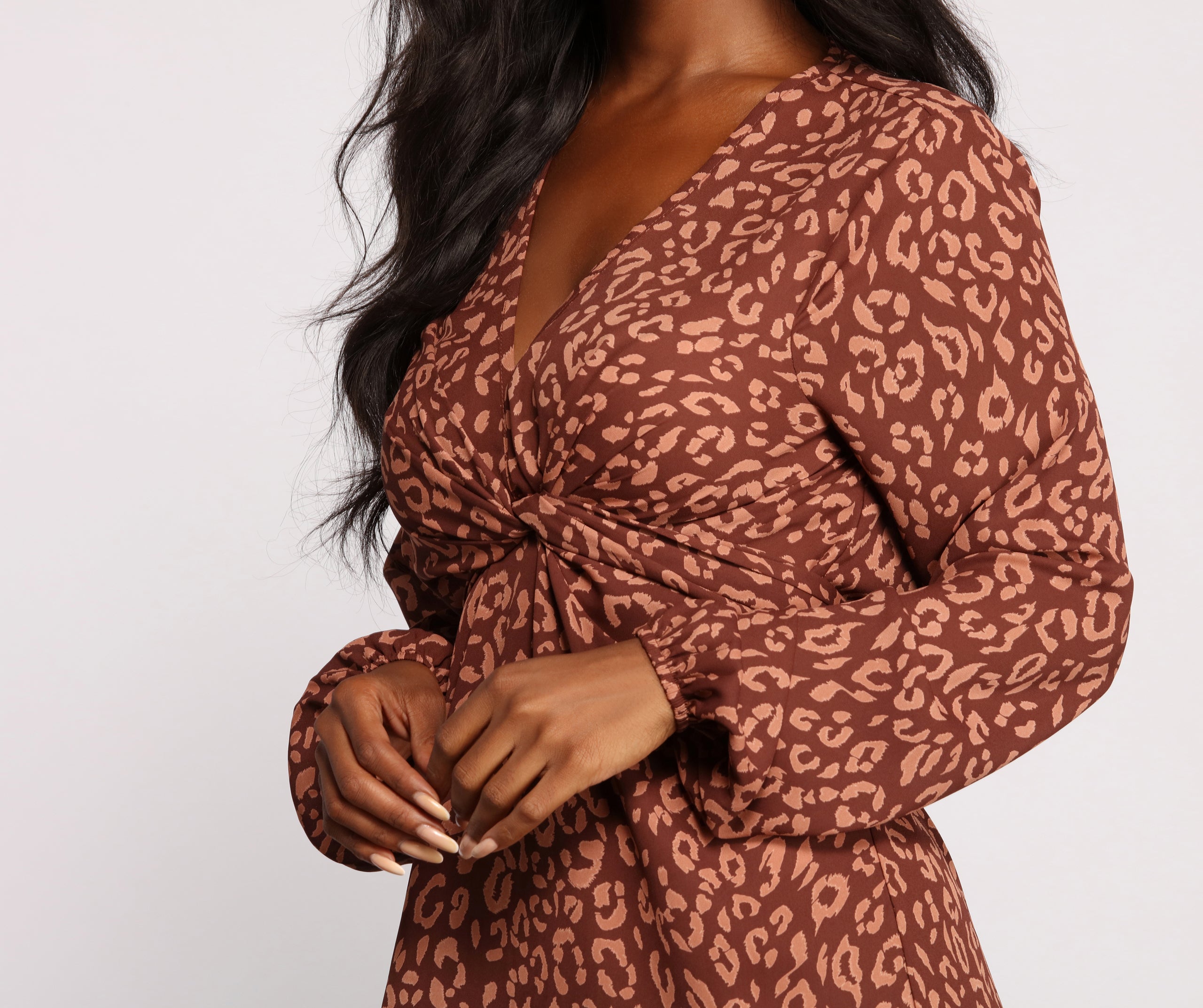 Purrfect Match Leopard Print Tunic