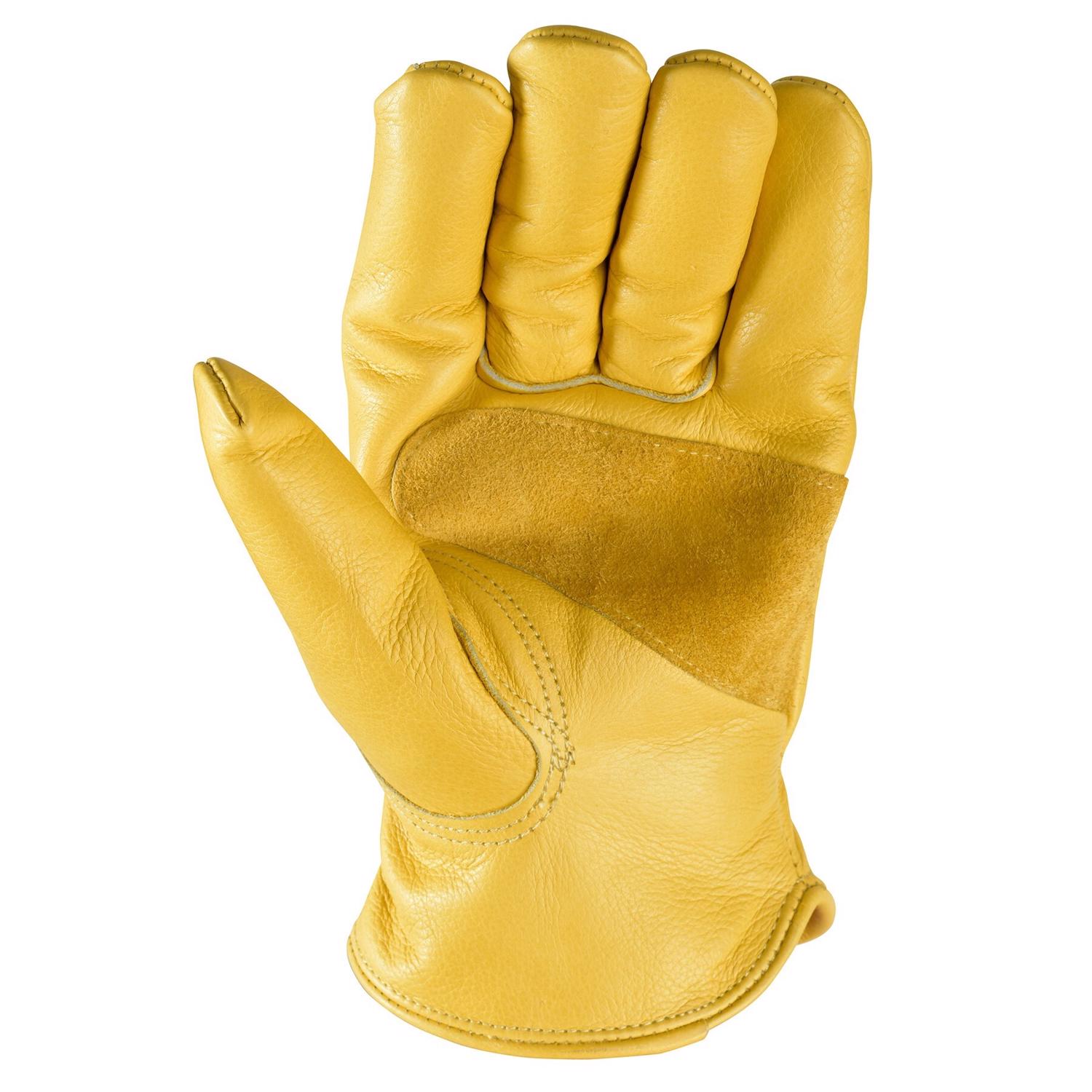 Wells Lamont Men\u0027s Cold Weather Gloves Tan/Yellow L 1 pair