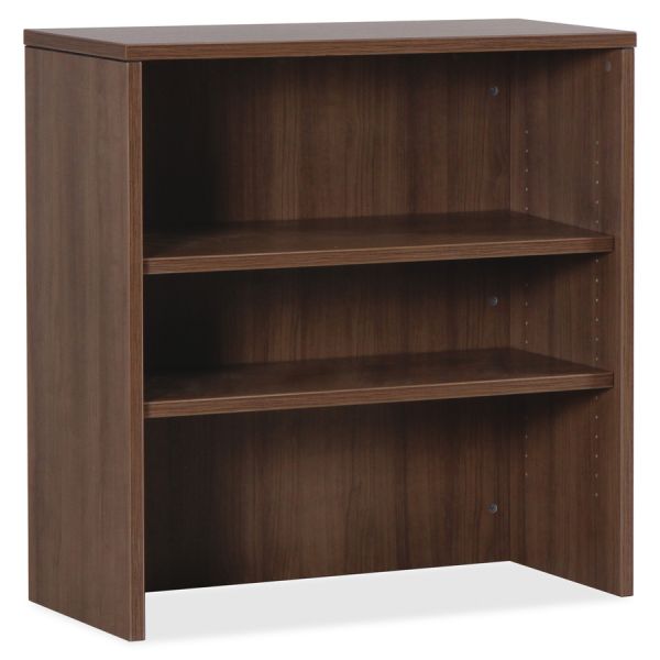 Lorell Essentials Laminate Stack-on 2-Shelf Bookshelf