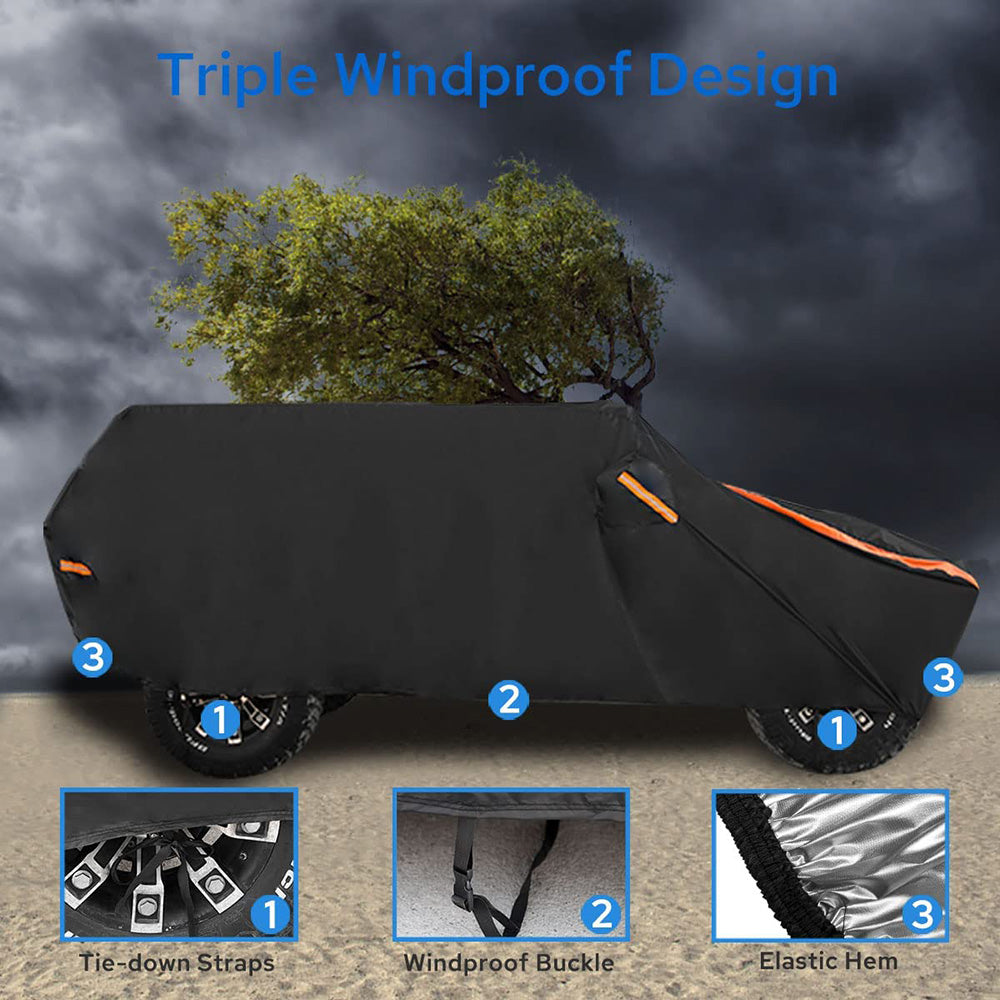 Jeep Wrangler 4 door waterproof cover， Jeep all weather waterproof car cover， Jeep full exterior covers for Jk Jl Tj Tj Yj Cj