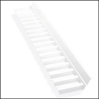 Suntuf 4 ft. Clear Polycarbonate Wall Connector Flashing 108657