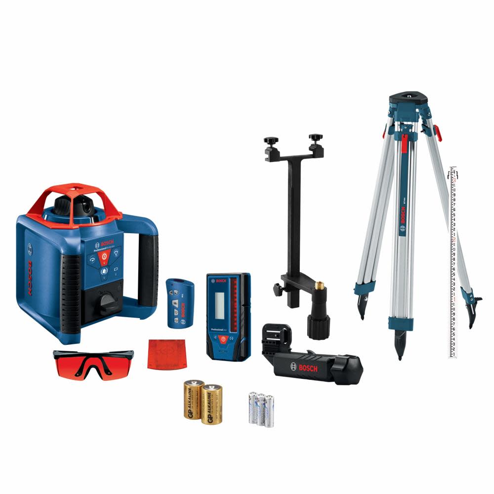 Bosch REVOLVE900 Rotary Laser Kit Reconditioned GRL900-20HVK-RT from Bosch