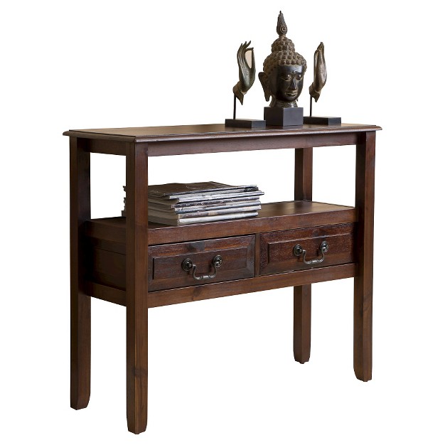 Grant End Table Mahogany Christopher Knight Home