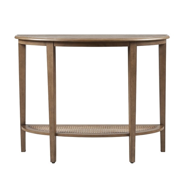 Madison Park Ashby Half Moon Console Table