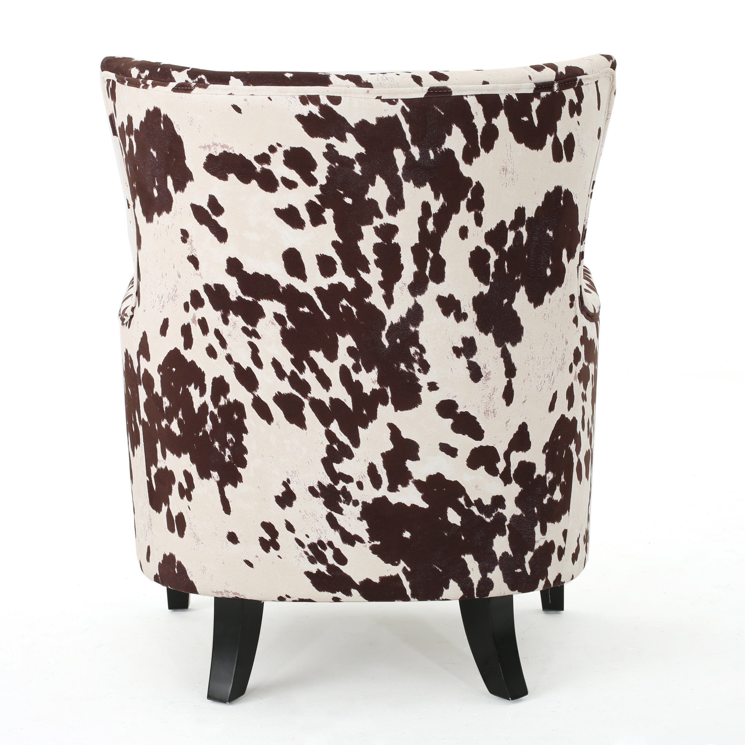 Analy Classic Milk Cow New Velvet Club Chair