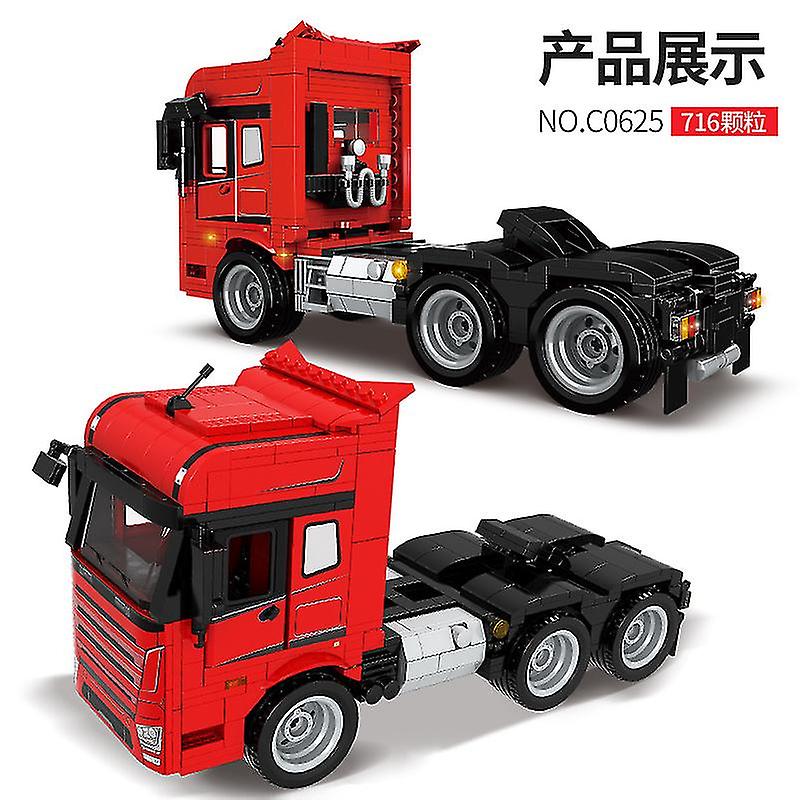 Jwl-truck Pickup Van Sets Model Building Blocks Suv Heavy Cargo Transport Military Police Fire Car Swat Vehicle Creative Brick Kits