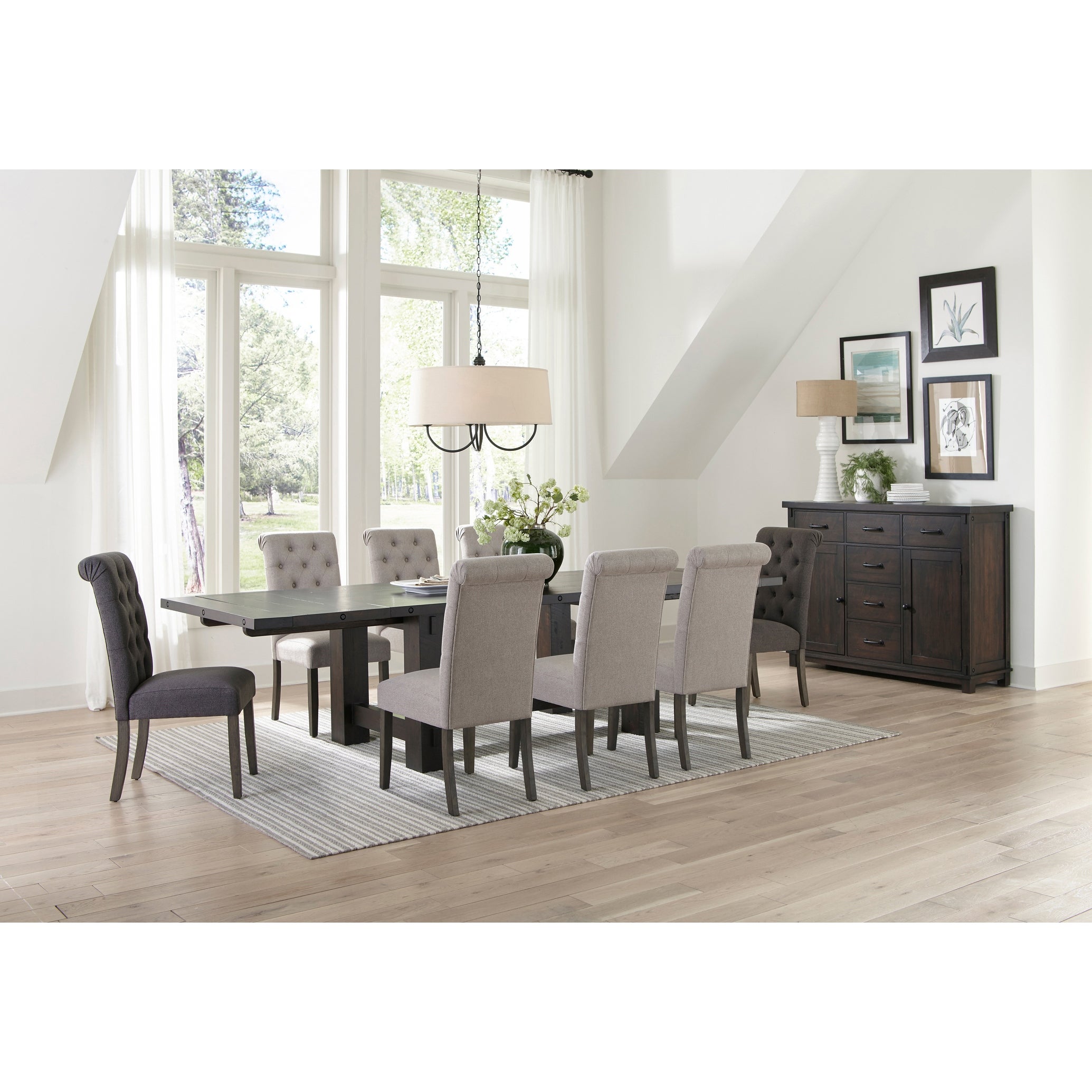 Wickham 7-piece Dining Set with Extension Leaf