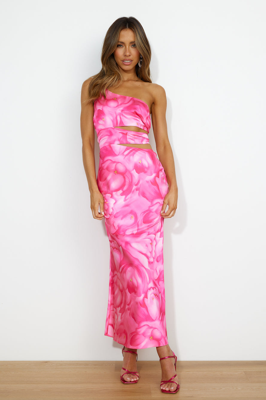 Girls Vacay Maxi Dress Pink