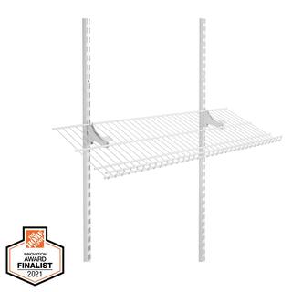 Everbilt 3 ft. Adjustable Shoe Shelf Kit 90218