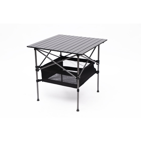 Set of 3，Folding Outdoor Table and Chairs Set for Indoor，Outdoor Camping，Picnics，Beach，Backyard，BBQ，Party，Patio