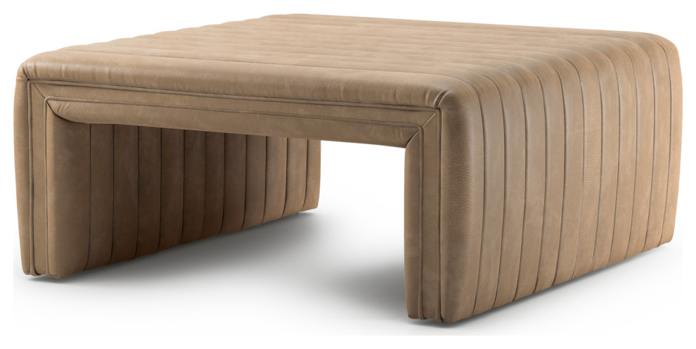 Augustine Ottoman   Transitional   Footstools And Ottomans   by Four Hands  Houzz