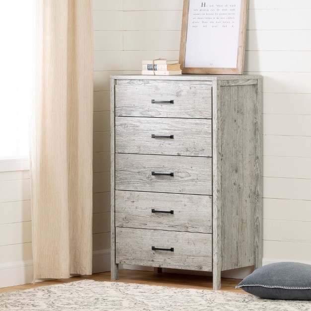 Gravity 5 Drawer Chest South Shore