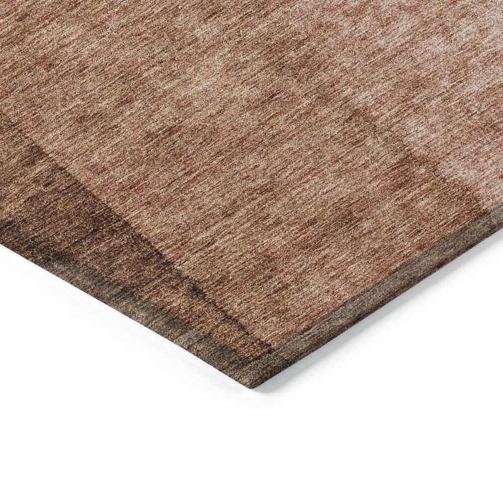 Machine Washable Indoor/ Outdoor Chantille Contemporary Ombre Rug