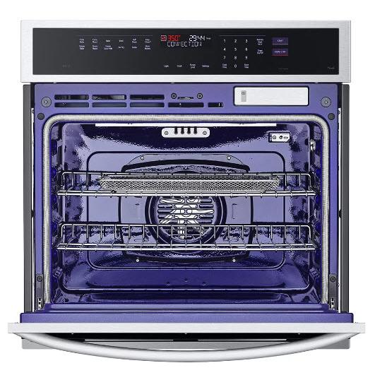 LG 30-inch, 4.7 cu. ft. Built-in Single Wall Oven with True Convection Technology WSEP4727F