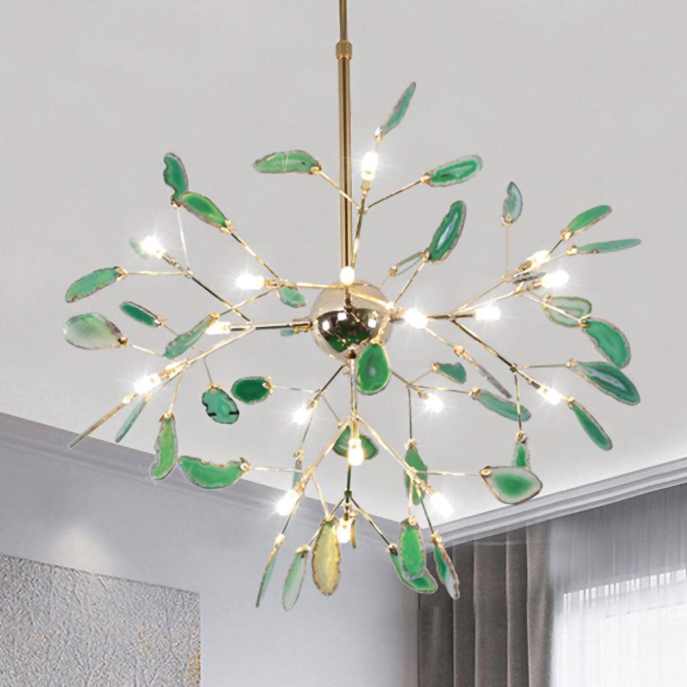 Agate Flake Chandelier