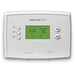 Honeywell Home 5-1-1 Day Programmable Thermostat with Digital Backlit Display RTH2410B