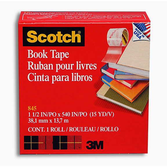 3M MMM84515 Scotch Bookbinding Tape 1 1/2V X 15 Yd...