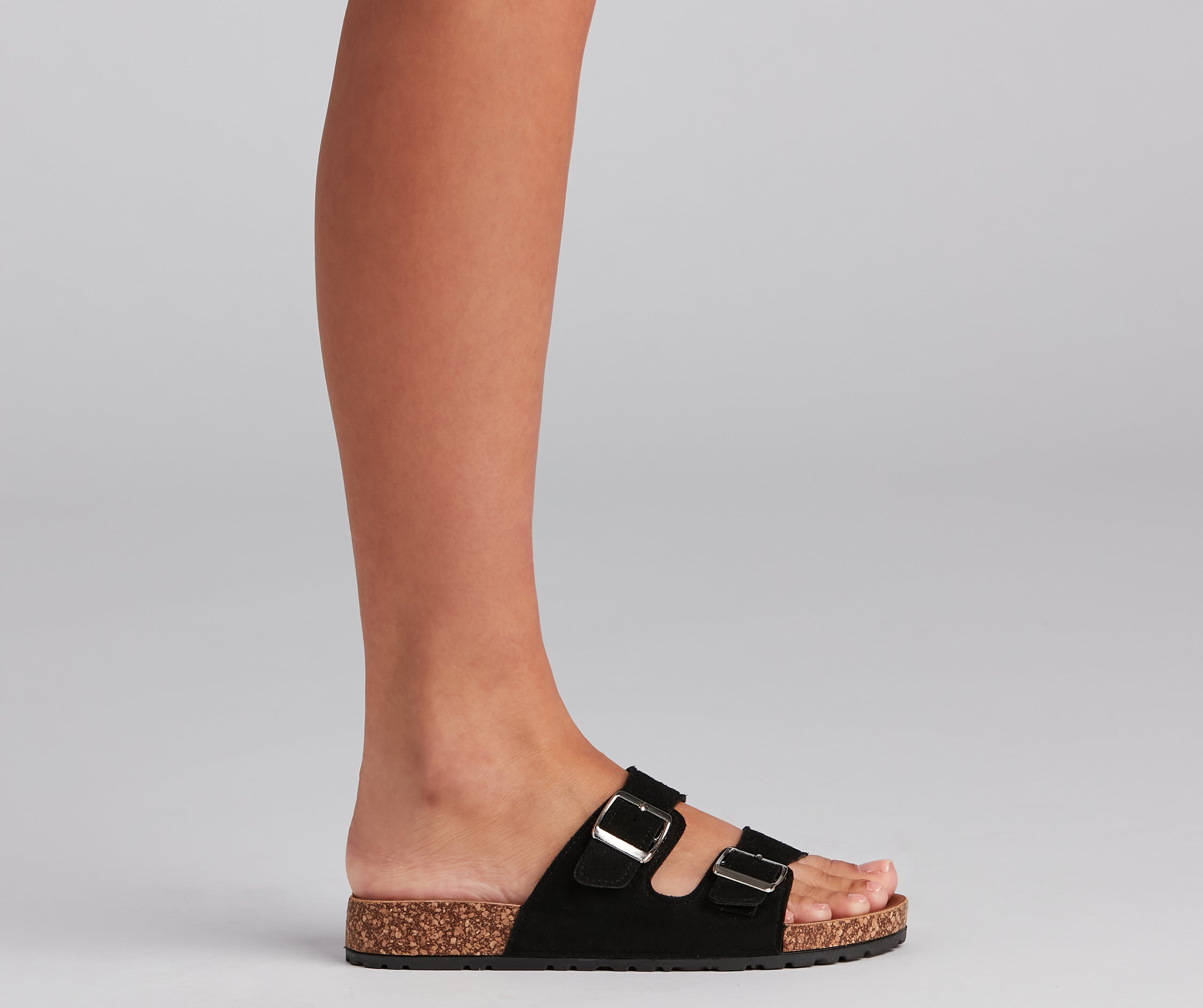 Totally Grounded Two-Strap Sandal