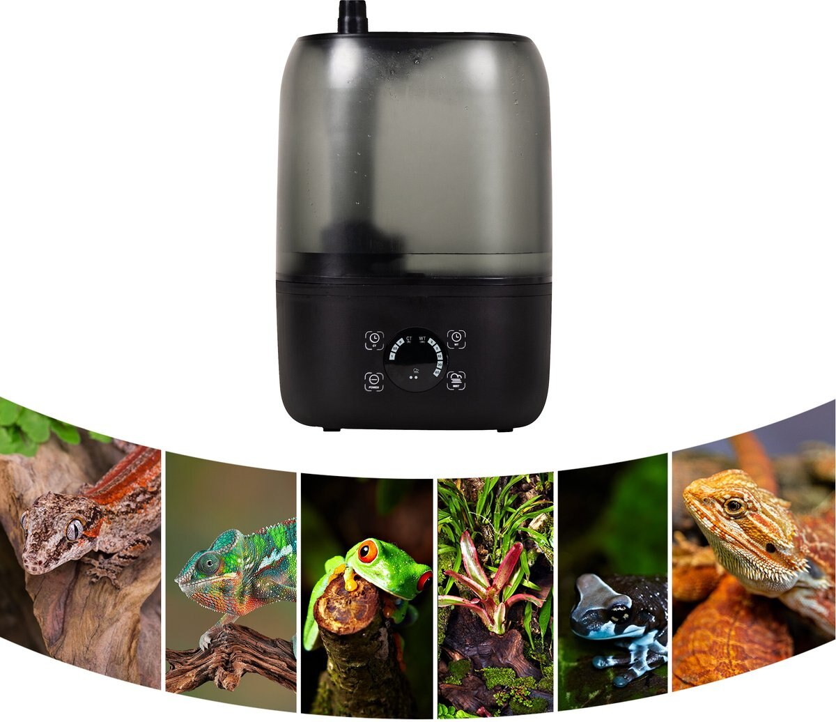 REPTI ZOO Digital Timing Reptile Terrarium Humidifier