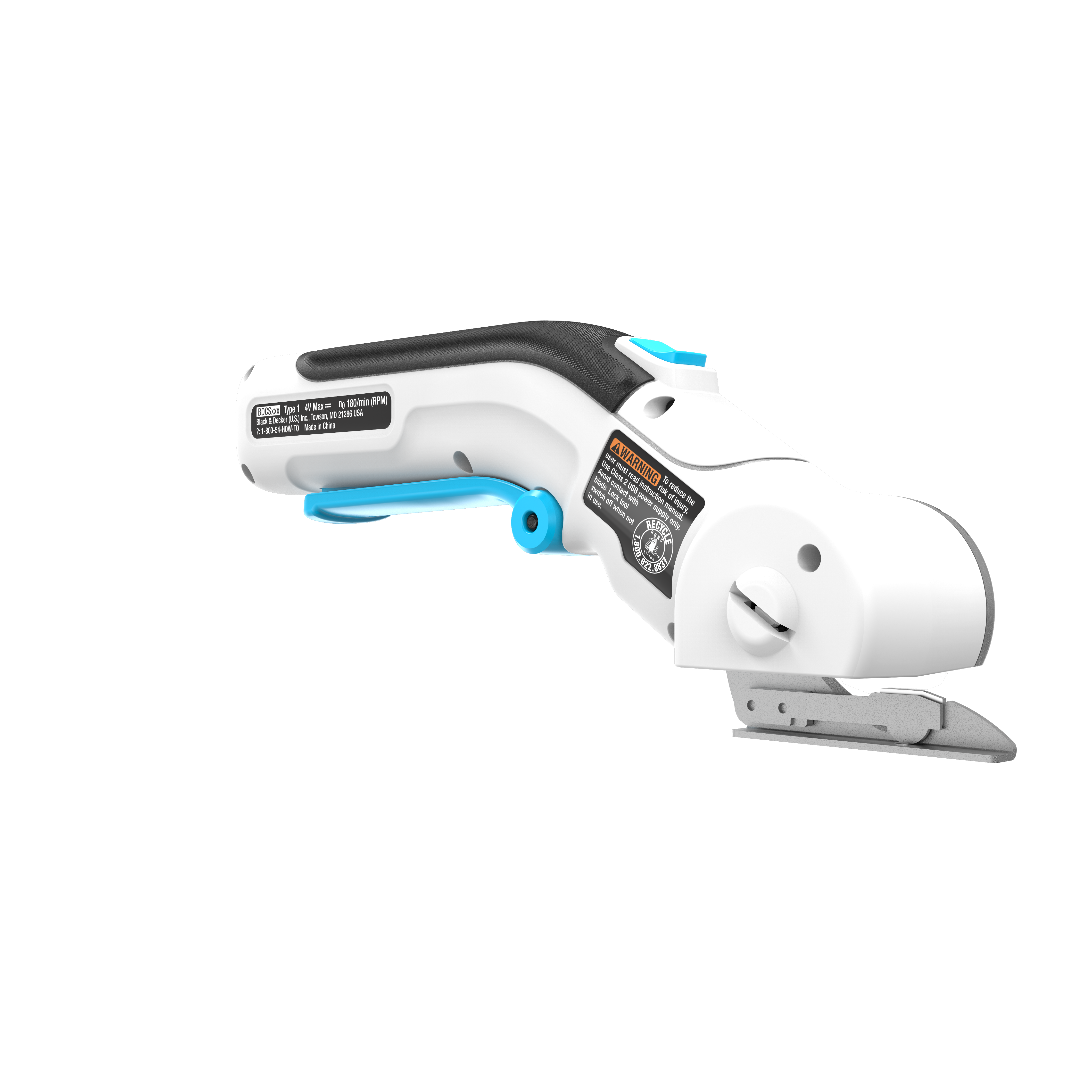 4V MAX* Cordless Rotary Cutter, USB Rechargeable