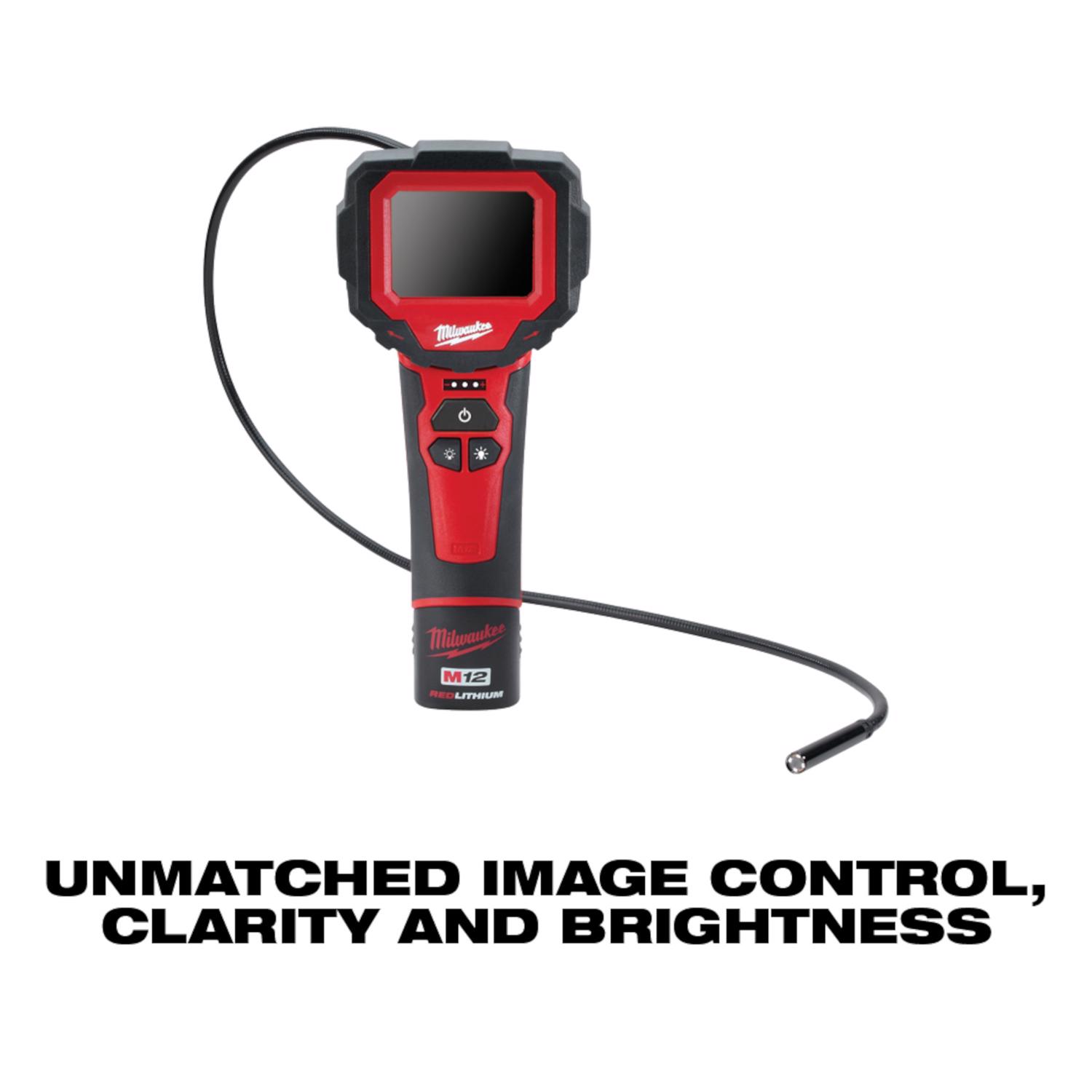 Milwaukee 13.2 in. L X 8.9 in. W Wireless M-Spector Video Inspection System Red 1 pc