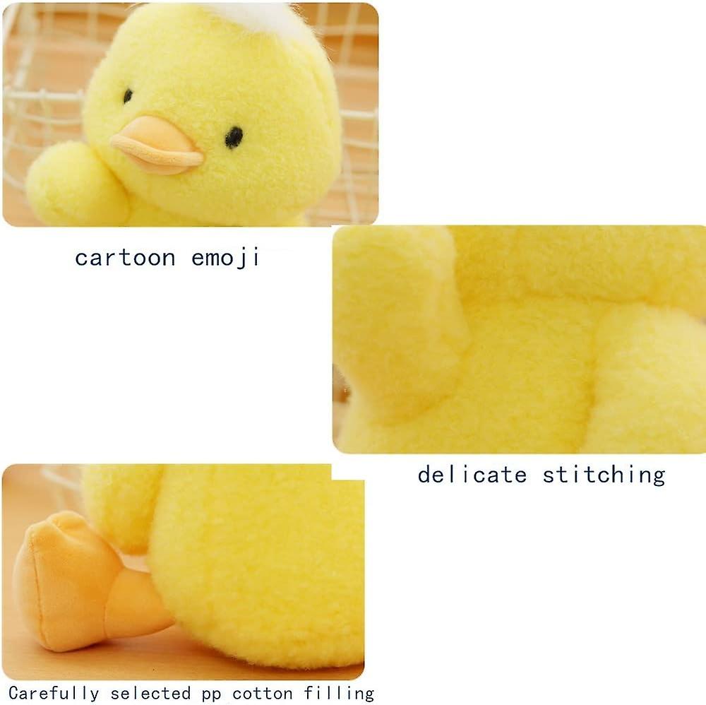 Plush Ducklingssoft Stuffed Animalsvelvet Duck Stuffed Animals Soft For Toddlers Kids Boys Girls (yellow 23 Cm)