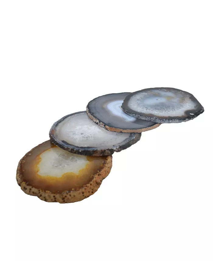 Nature's Decorations - Premium Medium Agate Coasters