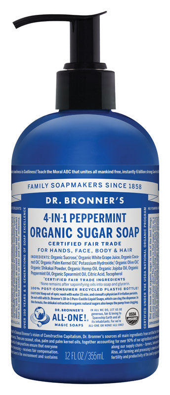 SUGAR SOAP PPRMNT 12OZ