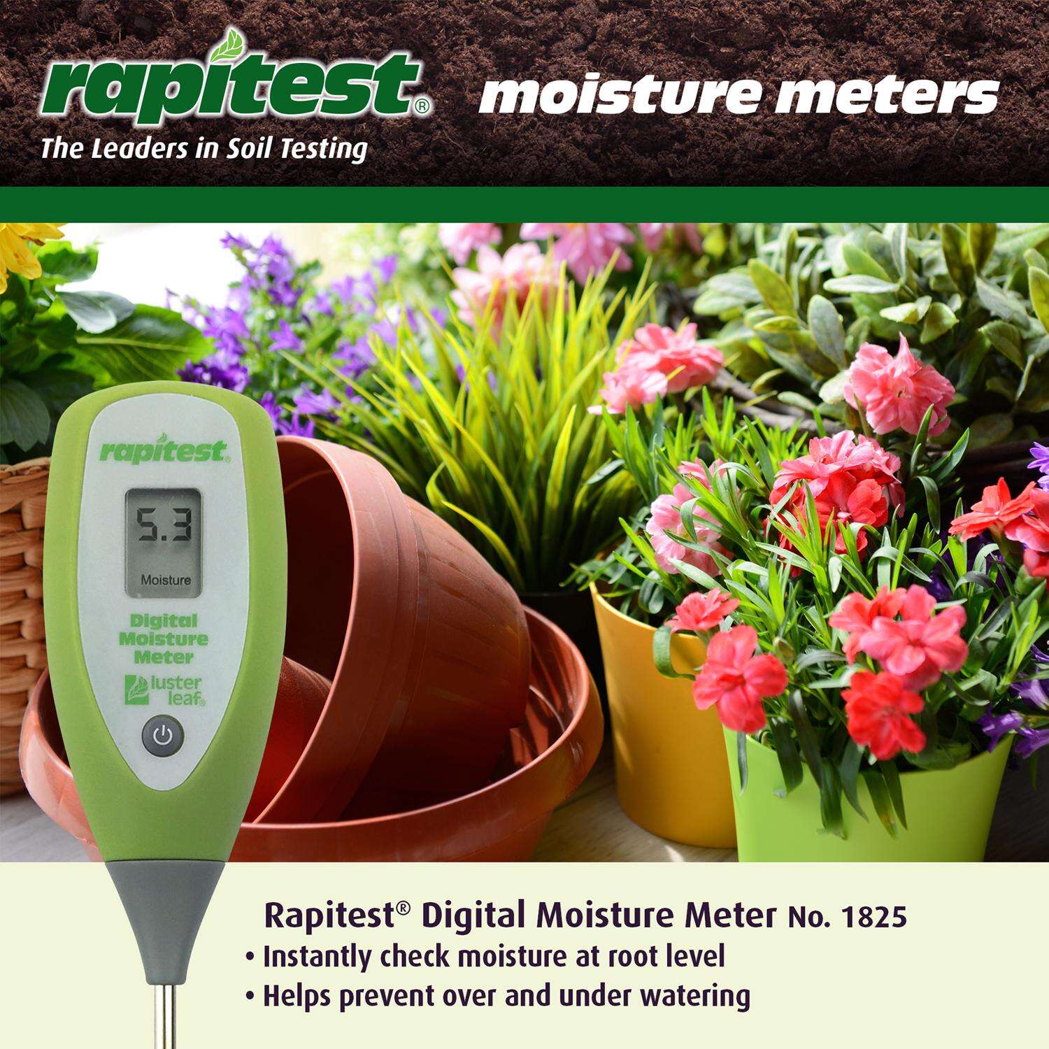 Luster Leaf Digital Moisture Meter 1 pk