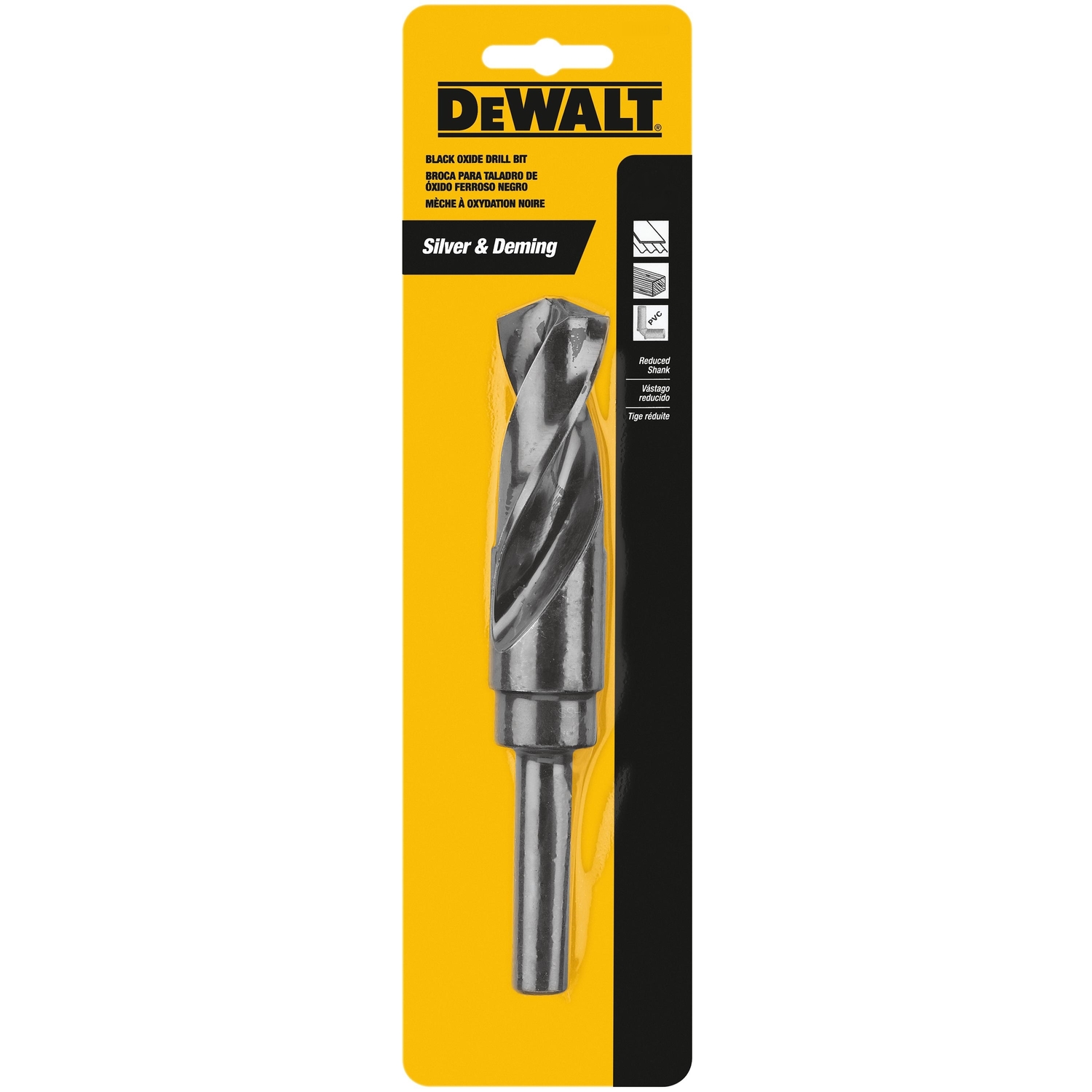 DW 7/8 in. X 6 in. L High Speed Steel Split Point Twist Drill Bit 1 pc