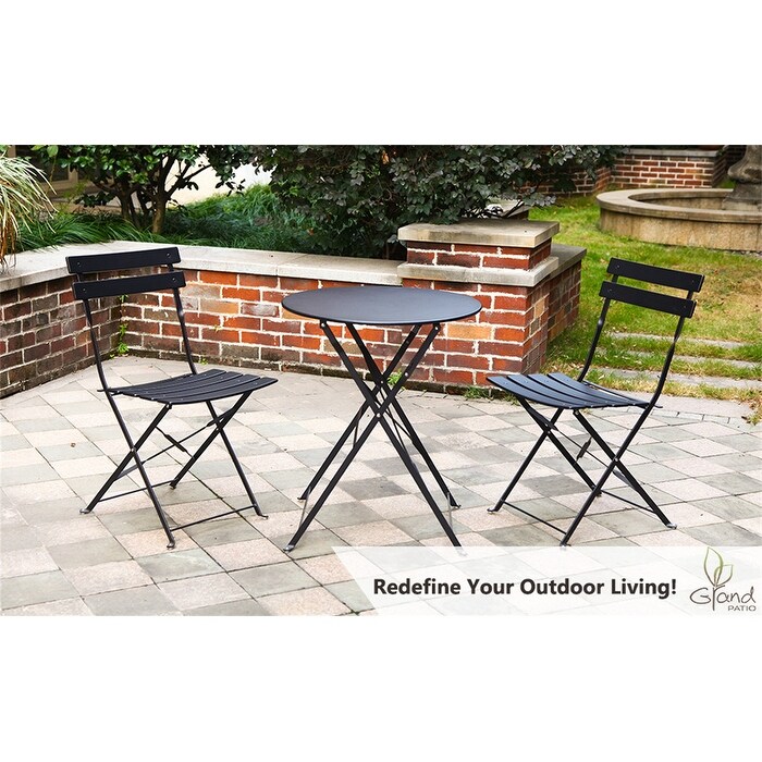 Grand Patio Parisian Stylish Outdoor Bistro Set