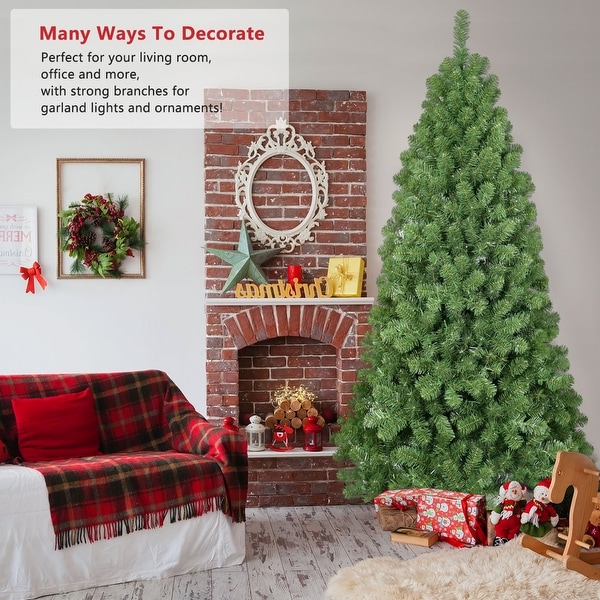 Unlit PVC Green Memory Wire Christmas tree