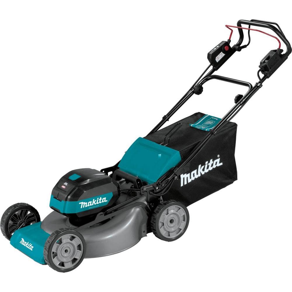 Makita 40-Volt max XGT Brushless Cordless 21 in. Walk Behind Self-Propelled Commercial Lawn Mower Kit (4.0Ah) GML01SM